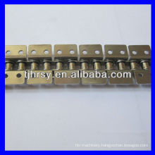 Short Pitch Stainless Steel conveyor roller chain attachments K2(Both sides)